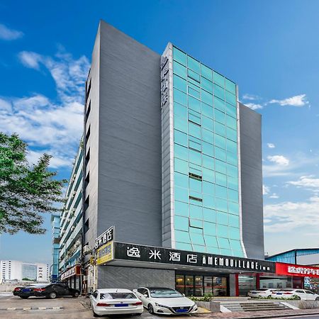 逸米酒店 -西村地铁站 Guangzhou Exteriör bild