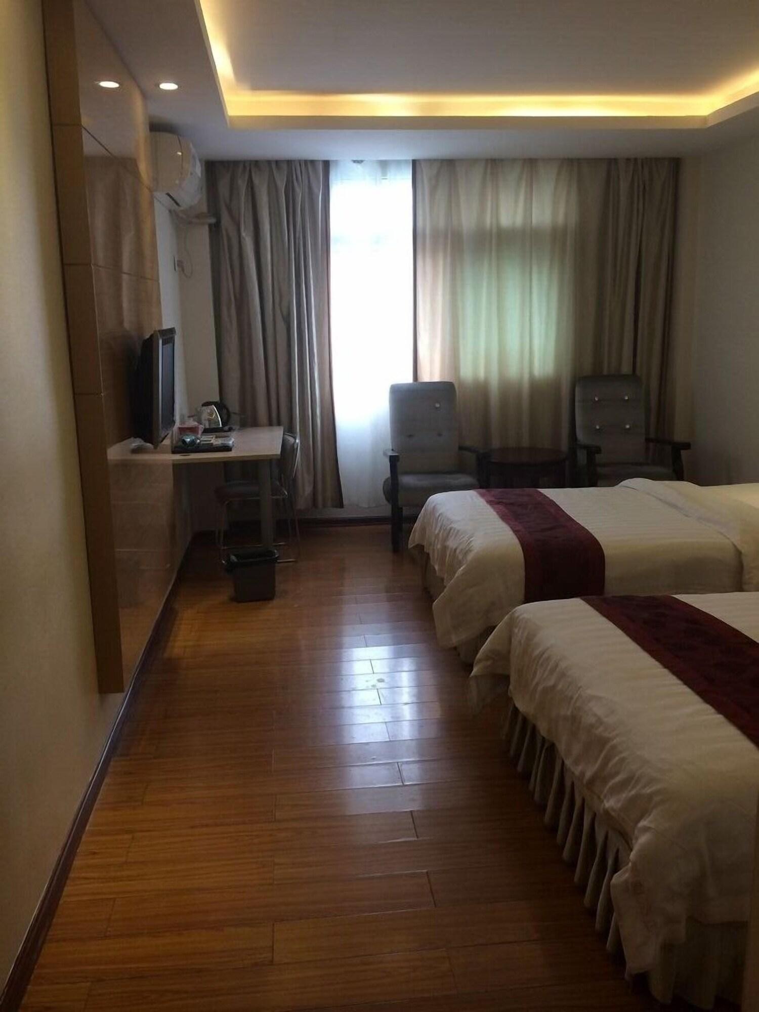 逸米酒店 -西村地铁站 Guangzhou Exteriör bild